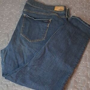 Express Cropped Mid Rise Legging Jeans size 18